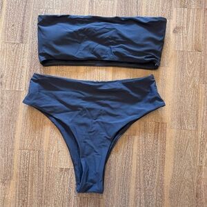 Zaful Grey/ Blue Bikini